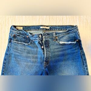 Levi's Wedgie Straight Jeans size 33
